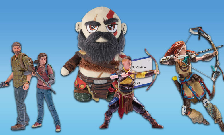 Bonecos de ação e pelúcias do PlayStation atingiram novos preços baixos – Kratos Plush tem barba texturizada