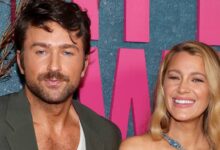 Brandon Sklenar apoia Blake Lively em Justin Baldoni, termina com a rivalidade conosco