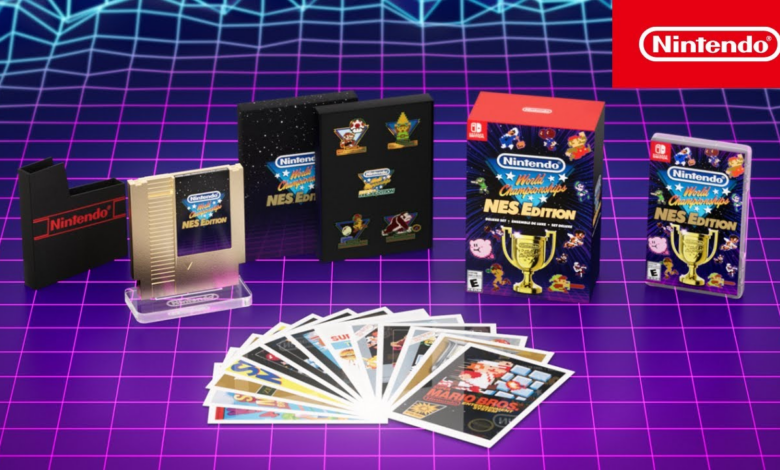 Conjunto Deluxe do Nintendo World Championships para Switch tem desconto pela primeira vez