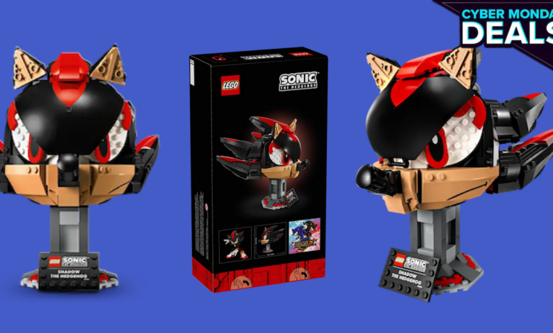 Conjunto de Lego Shadow The Hedgehog ganha grande desconto na Cyber ​​​​Monday