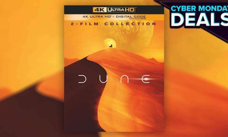 Dune 4K Movie Box Set cai para o melhor preço na Amazon para Cyber ​​​​Monday