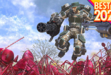 Earth Defense Force 6 é um mestre em viagens no tempo