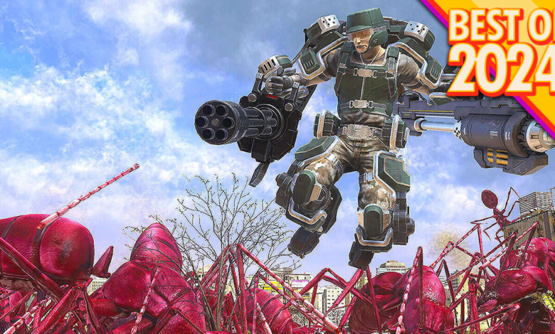 Earth Defense Force 6 é um mestre em viagens no tempo