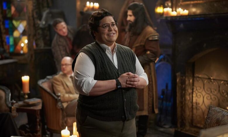 “WHAT WE DO IN THE SHADOWS” -- “The Finale” -- Season 6, Episode 11 (Airs Dec 16) — Pictured: Harvey Guillén as Guillermo.  CR: Russ Martin/FX