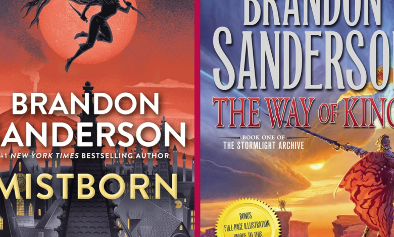 Os livros de Brandon Sanderson estão entre as melhores ofertas da Black Friday da Amazon