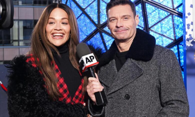 Ryan Seacrest e Rita Ora apresentarão 'New Year's Rockin' Eve'