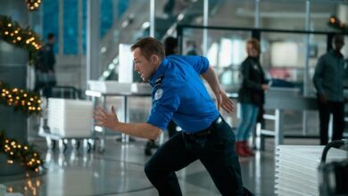 Taron Egerton de Carry-On sobre cenas de luta bagunçadas e aquele final extremo