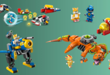 Novos conjuntos de Lego do Sonic The Hedgehog apresentam Metal Sonic, Super Shadow e Tails’ Cyclone Mech