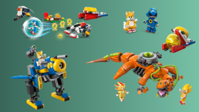 Novos conjuntos de Lego do Sonic The Hedgehog apresentam Metal Sonic, Super Shadow e Tails’ Cyclone Mech