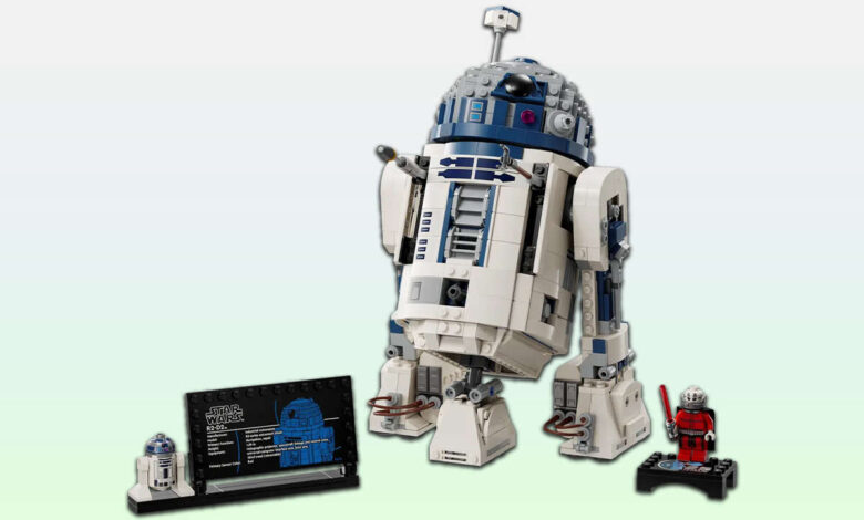 O mais novo conjunto Lego Star Wars R2-D2 está à venda pela primeira vez