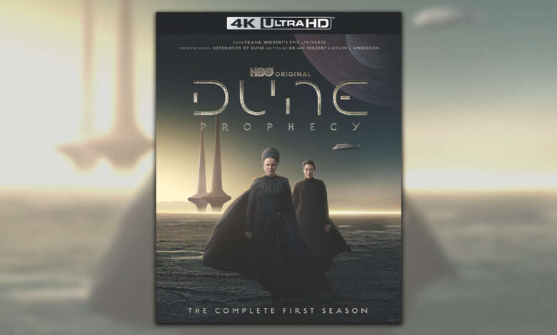 As pré-encomendas de Blu-Ray da primeira temporada de Dune Prophecy já estão disponíveis