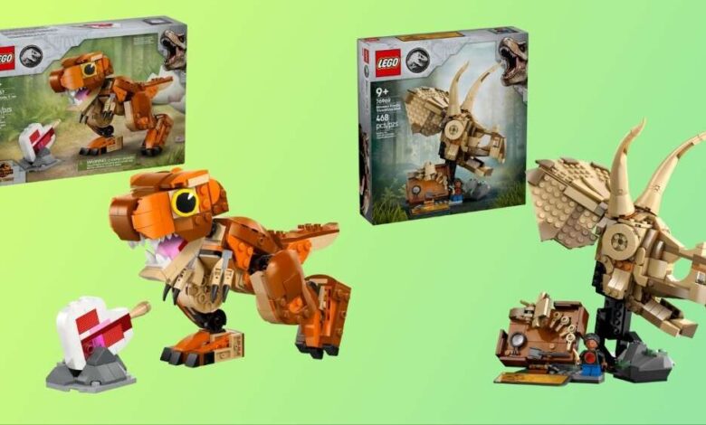 Lego lança dois novos conjuntos de Jurassic World, incluindo um adorável T-Rex