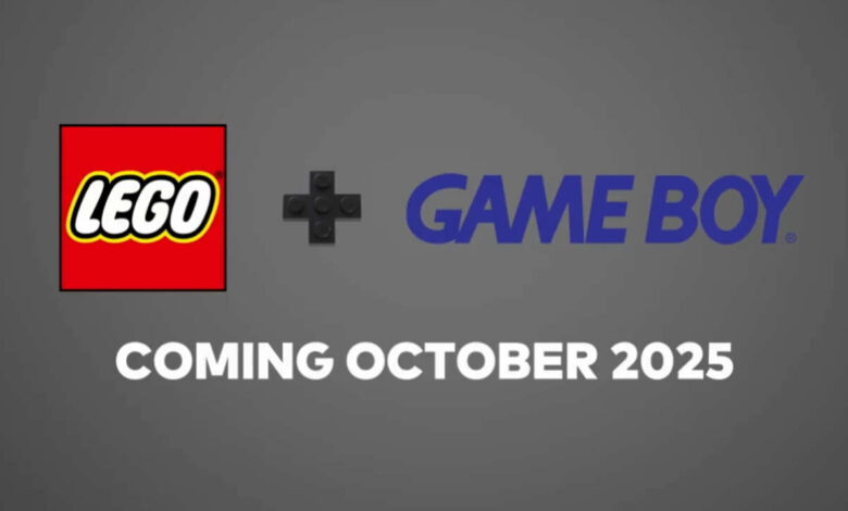 Lego acaba de anunciar o lançamento oficial de um conjunto de Game Boy da Nintendo em outubro