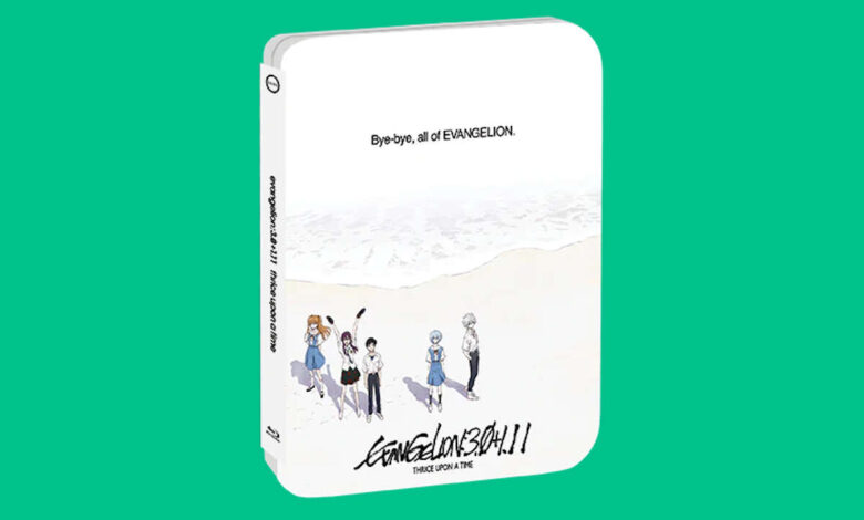 Evangelion: Thrice Upon A Time Limited Edition Steelbook ganha grande desconto na Amazon