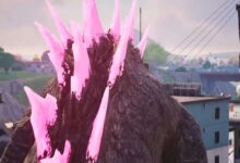 Um Godzilla em tamanho real está travando Fortnite Battle Royale esta semana