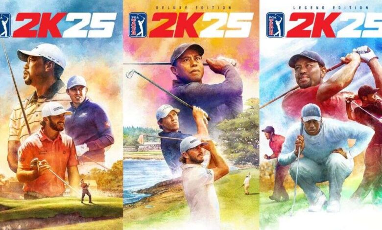 PGA Tour 2K25 será lançado em breve, pré-encomendas desbloquearão o atirador McGavin de Happy Gilmore