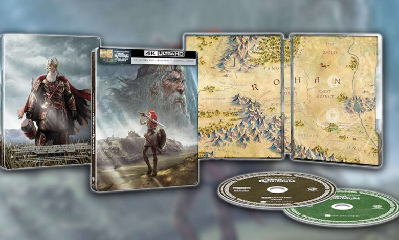 Anunciada a data de lançamento do Steelbook de O Senhor dos Anéis: A Guerra dos Rohirrim 4K