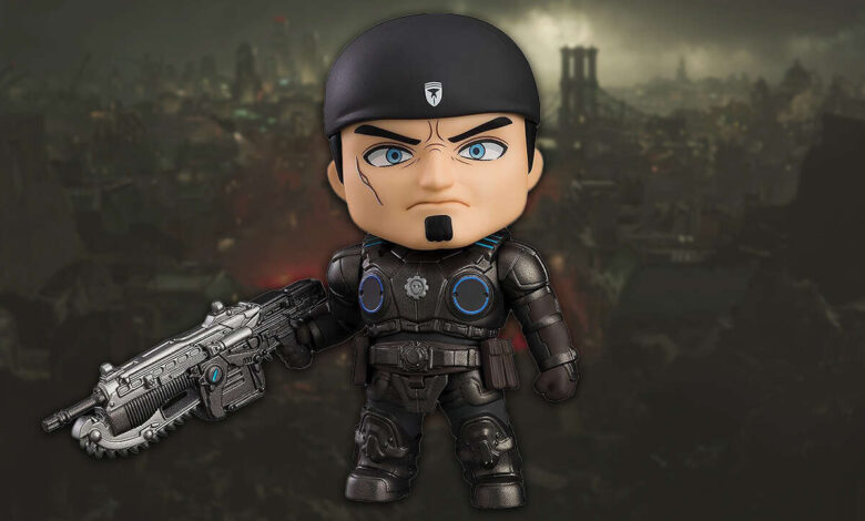 Marcus Fenix, do Gears of War, obtendo sua própria figura Nendoroid, pré-encomendas disponíveis agora