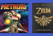 Pré-encomendas do calendário e planejador Nintendo 2026 – Metroid Prime, Zelda e muito mais