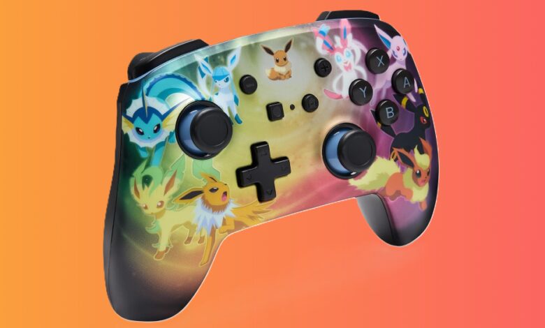 PowerA Eeveelution Nintendo Switch Wireless Controller será lançado na próxima semana