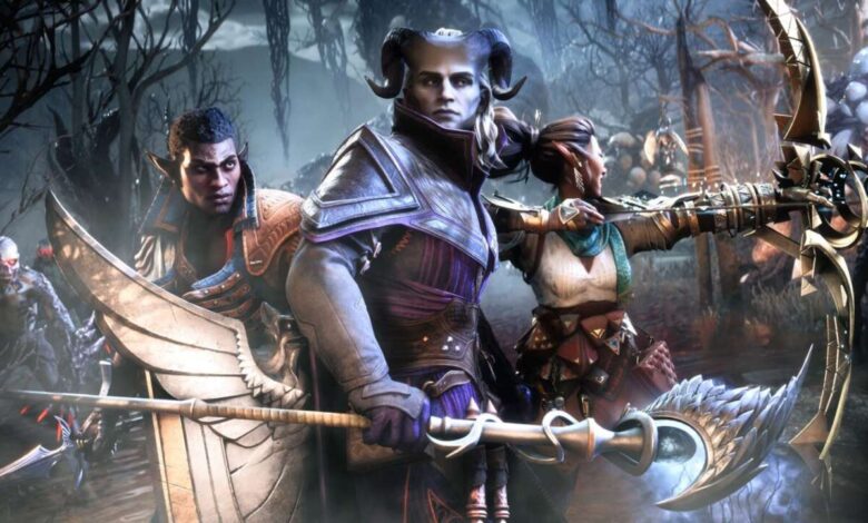 Dragon Age: The Veilguard teve muito menos jogadores do que a EA esperava