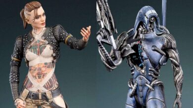 Novos itens colecionáveis ​​​​de Mass Effect Jack e Legion estão a caminho da Dark Horse