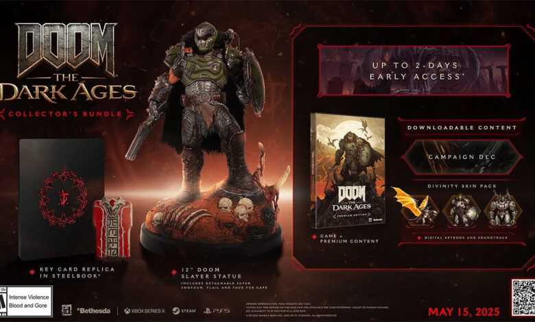 Doom: The Dark Ages Collector's Edition está disponível para encomenda