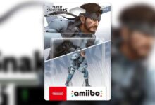 Metal Gear Solid Snake Amiibo está sendo reimpresso – pré-encomende na Best Buy