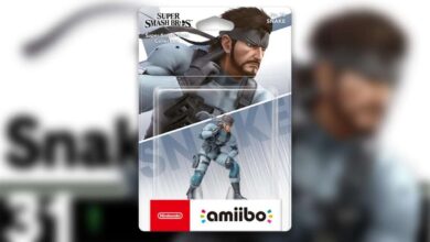 Metal Gear Solid Snake Amiibo está sendo reimpresso – pré-encomende na Best Buy