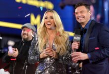 Avaliações de 'Dick Clark's New Year's Rockin' Eve': 17,9 milhões de espectadores