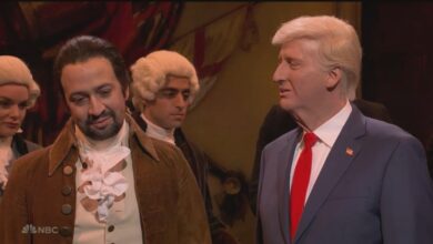 Cameo 'SNL' de Lin-Manuel Miranda quando Alexander Hamilton interrompeu