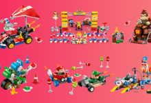 Conjuntos Mario Kart Lego já estão disponíveis – Confira todos os seis da linha de lançamento