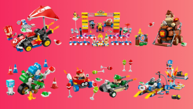 Conjuntos Mario Kart Lego já estão disponíveis – Confira todos os seis da linha de lançamento