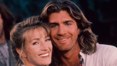 Jane Seymour abriga 'Dr. Joe Lando, co-estrela de Quinn, após incêndio em Los Angeles