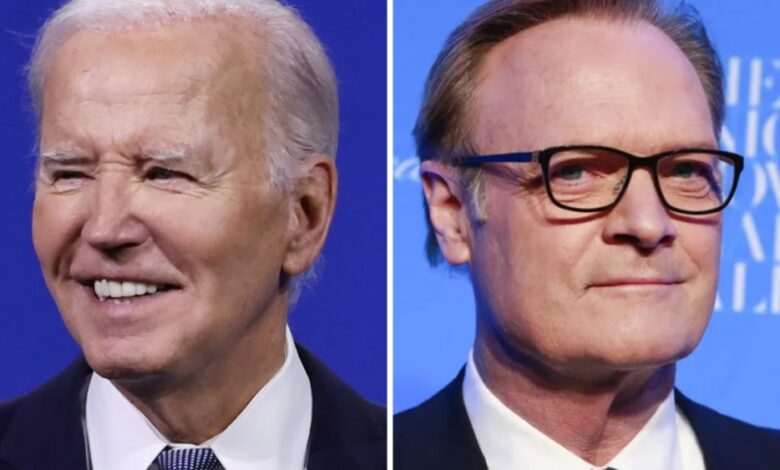 Joe Biden marca entrevista presidencial final com Lawrence O'Donnell