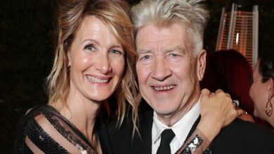 Laura Dern deseja feliz aniversário a David Lynch