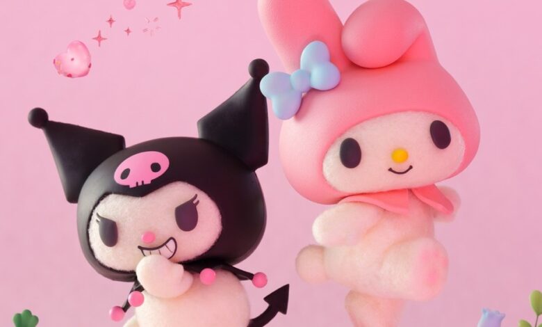 My Melody, série Kuromi Stop-Motion ambientada na Netflix