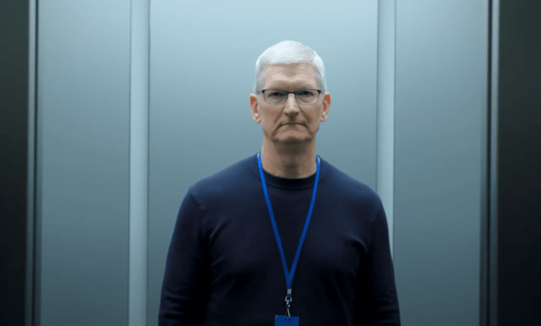 O CEO da Apple, Tim Cook, trabalha na Lumon em Promo Spot