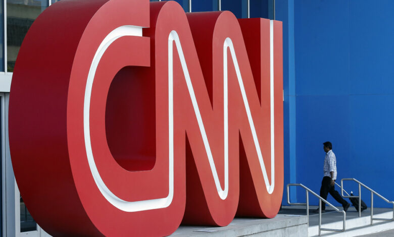 A Man Walks Into the Cnn Center in Atlanta Georgia Usa 26 August 2014 Multiple Media Outlets Are Reporting That Turner Broadcasting Which Includes Multiple Networks Including Cnn and Headline News Are Expecting Major Job Cuts Through Both Buyouts and Layoffs the Network Announced Today a Voluntary Buyout Program For About Six Percent of Hits U S -based Employees United States AtlantaUsa Media Cnn Job Cuts - Aug 2014