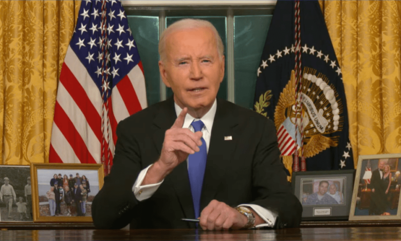 Presidente Joe Biden alerta sobre manipulação de mídia social no discurso final