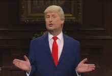 James Austin Johnson as President Donald Trump on "Saturday Night Live"