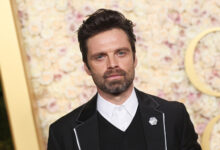 US-Romanian actor Sebastian Stan arrives for the 82nd annual Golden Globe Awards at the Beverly Hilton hotel in Beverly Hills, California, on January 5, 2025. (Photo by Etienne Laurent / AFP) (Photo by ETIENNE LAURENT/AFP via Getty Images)