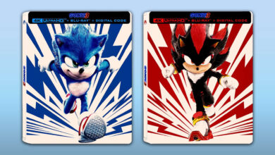 Sonic The Hedgehog 3 agora disponível em digital, dois Steelbooks 4K revelados