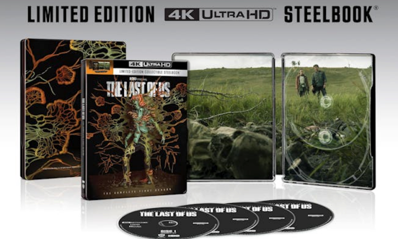 The Last Of Us 4K Blu-Ray Steelbook Edition disponível para encomenda na Amazon