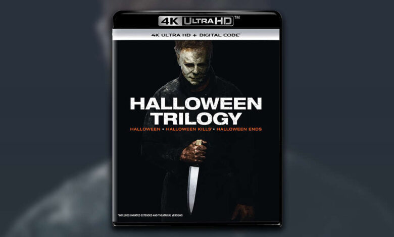 Economize 50% na Modern Halloween Film Trilogy 4K Blu-ray Collection