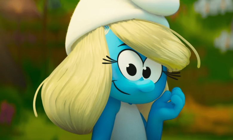 O novo trailer de filme de Smurfs de Rihanna fica meio difícil