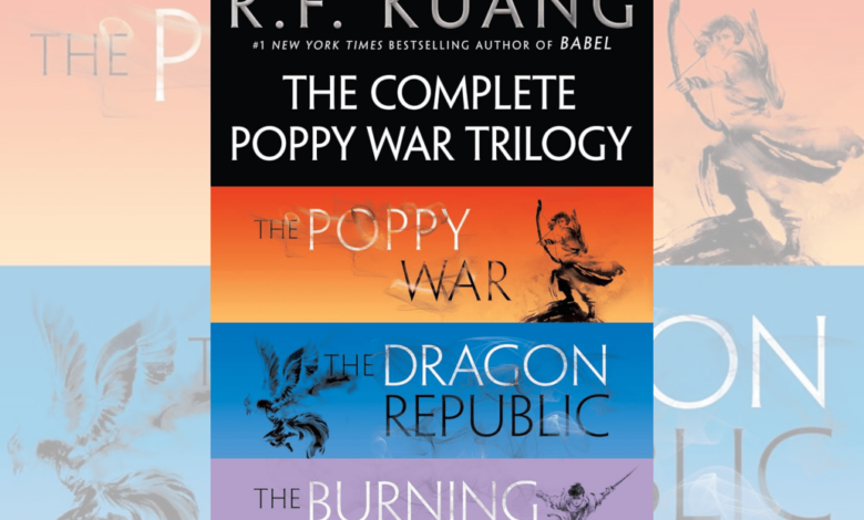 Obtenha a aclamada Trilogia de Guerra de Poppy da RF Kuang por apenas US $ 4